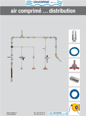 Distribution d'air comprimé